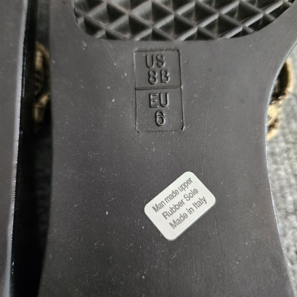 Aerosol Sandals Womens Size 8 Faux Snake Strappy Square Heel New With Box Slides - Picture 5 of 9